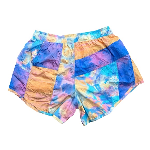 Free People Movement Glow & Gather Running Shorts Multicolored Lined Size Small - Picture 3 of 9